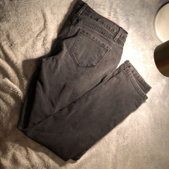 17/21 Jeans /light wash black /10/stretch/3 pockets/straight leg - Picture 9 of 12